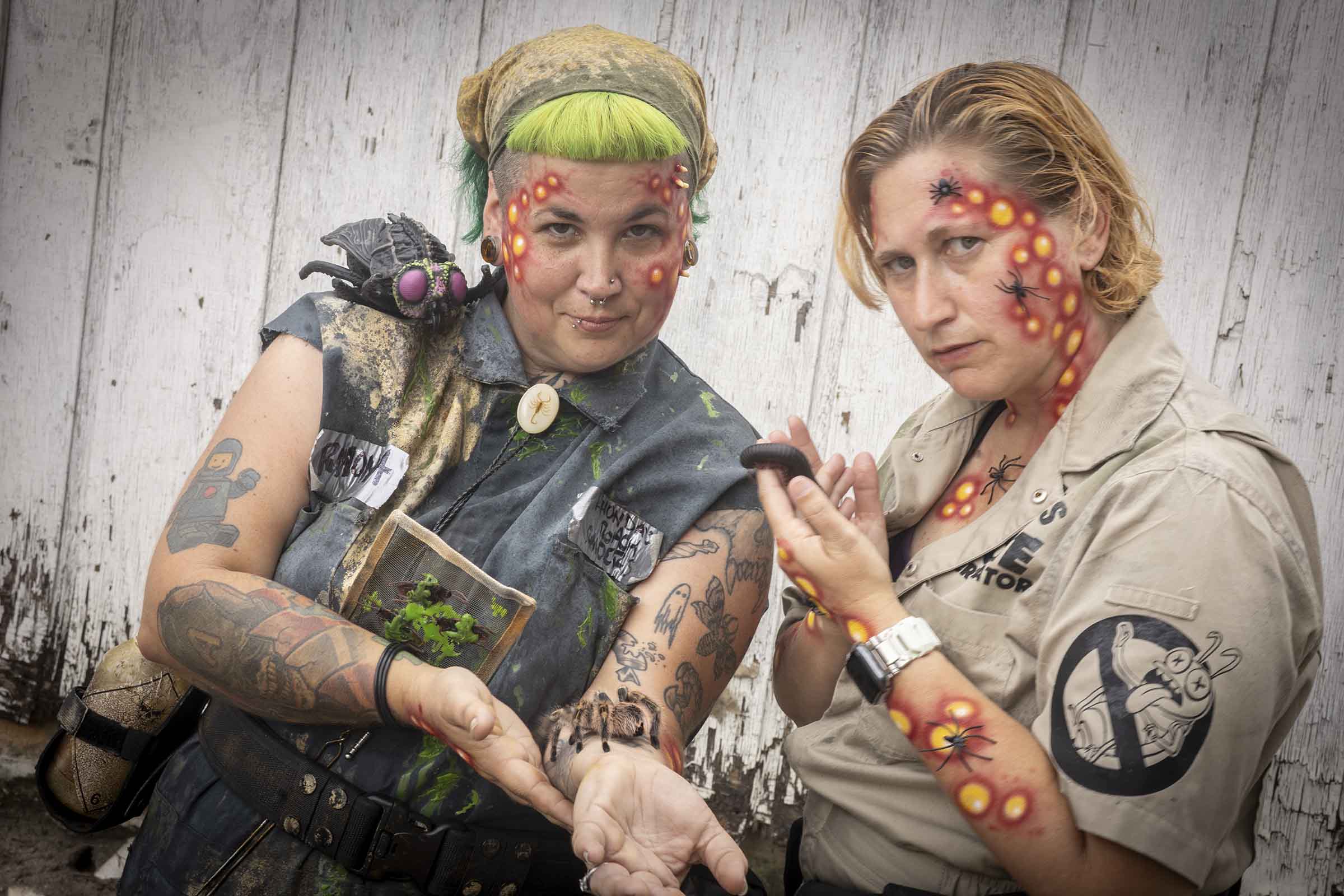 Bug Inspectors at Gatorland’s Halloween event Gators Ghosts & Goblins 2026