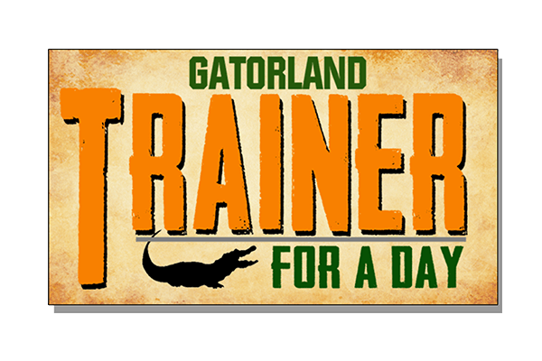 Trainer for a Day | Gatorland | Orlando Florida Family Adventure Theme Park