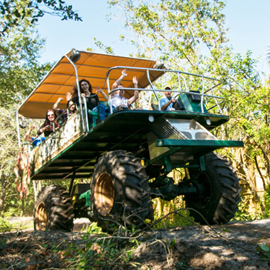 Riding Bonecrusher on the Stomping Gator Off Road adventure